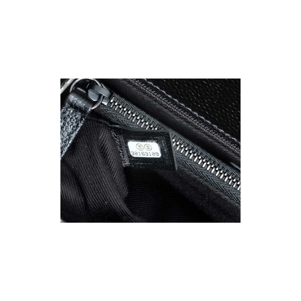 Chanel Black Large Coco Handle Bag
