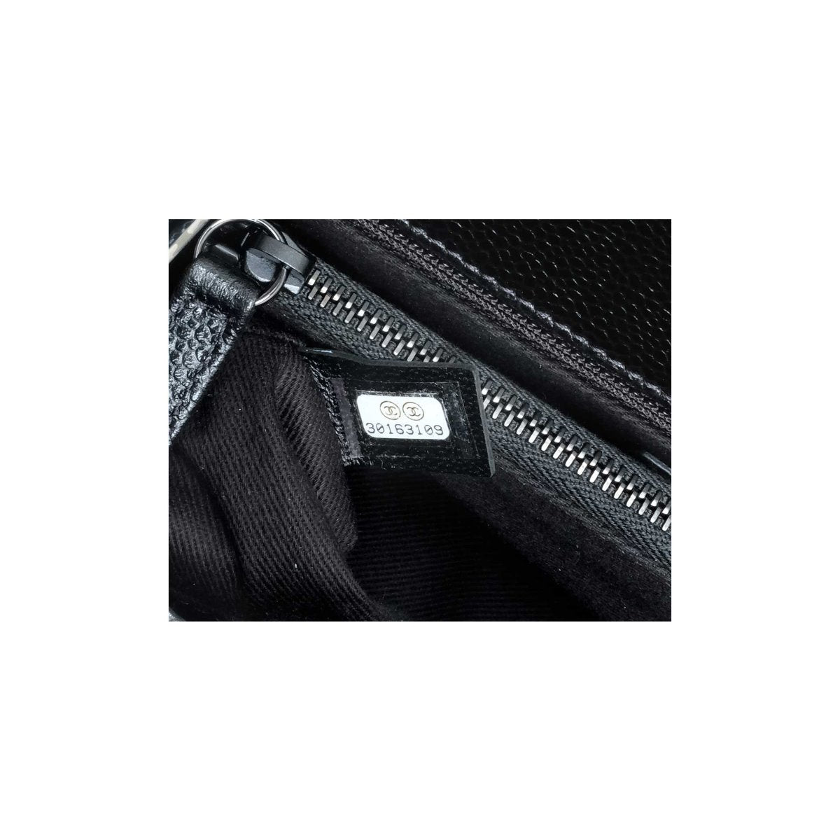 Chanel Black Large Coco Handle Bag