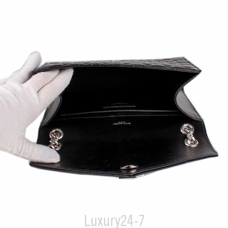 SAINT LAURENT LARGE ENVELOPE CHAIN BAG