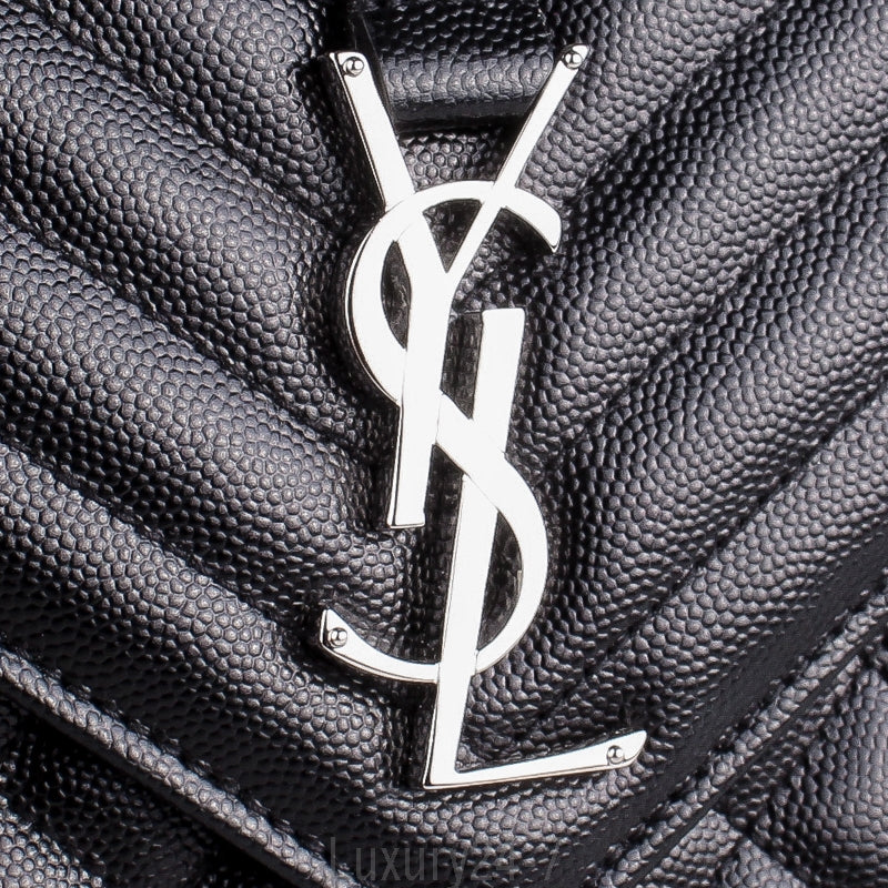 SAINT LAURENT LARGE ENVELOPE CHAIN BAG