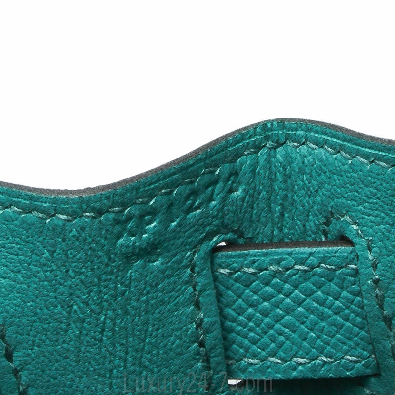 Hermes Bleu Paon Epsom Sellier Kelly 28